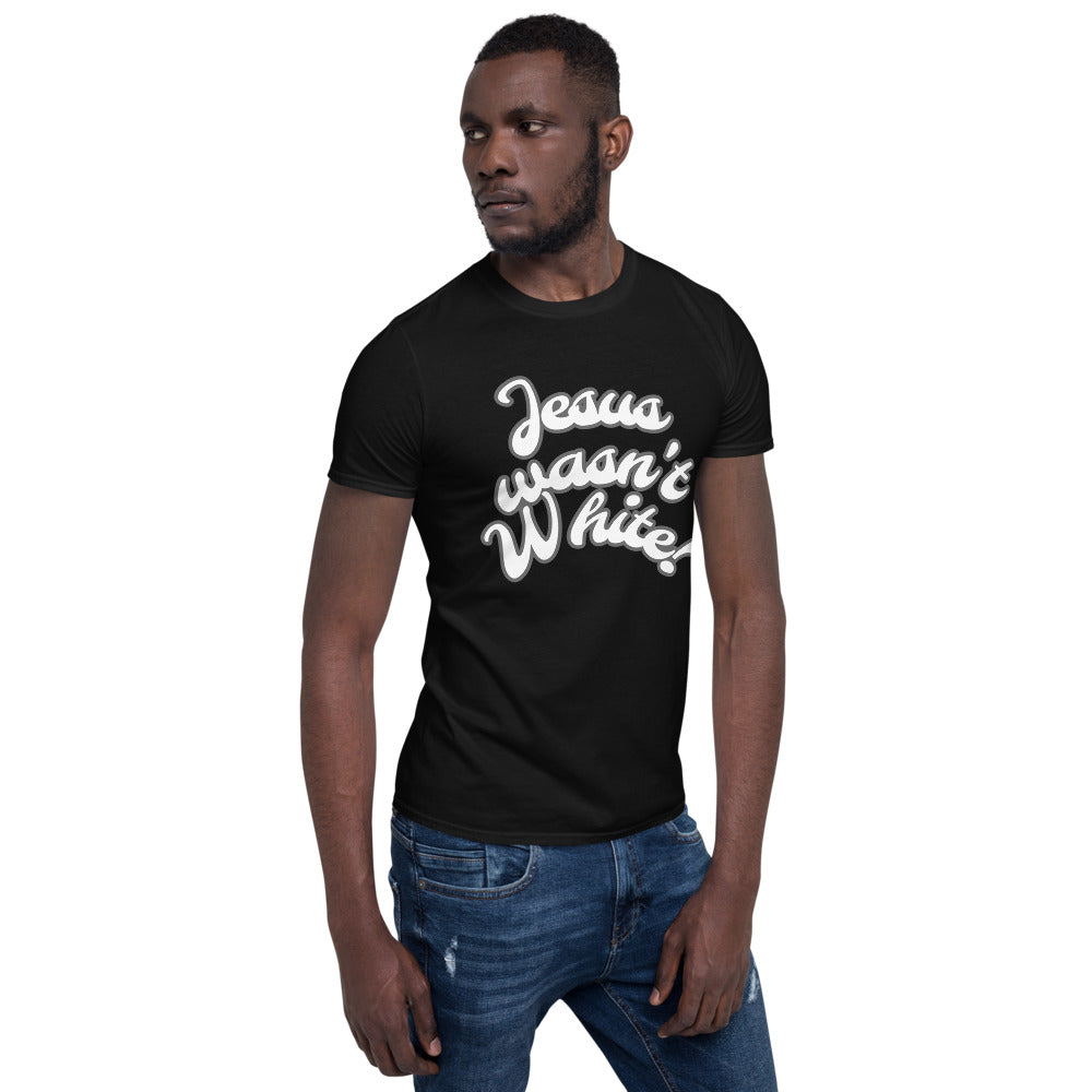 Grtxin WWJT What Would Jesus Throw Graphic T Shirts New Men's Cotton T-Shirt Short Sleeve Fashion Tops Tee, Size: XL, Black