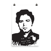Ted Bundy Photo paper poster FREE SHIPPING