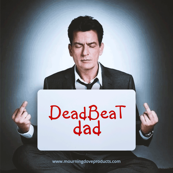 DeadBeat Dad Card $3.49 - Buy 2 get 1 FREE! Free Shipping #deadbeatdad #deadbeat #dad #card