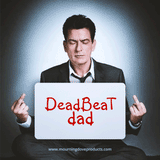 DeadBeat Dad Card $3.49 - Buy 2 get 1 FREE! Free Shipping #deadbeatdad #deadbeat #dad #card