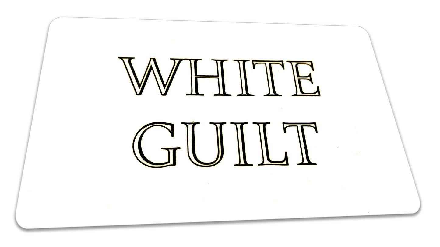 The "White Guilt" Card $1.99 FREE SHIPPING