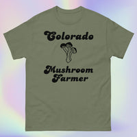 "Colorado Mushroom Farmer" Men's classic tee $23.99