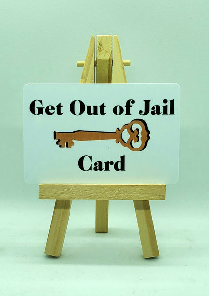 Get Out of Jail Card $3.49 - Buy 2 get 1 FREE! Free Shipping #getoutofjailcard