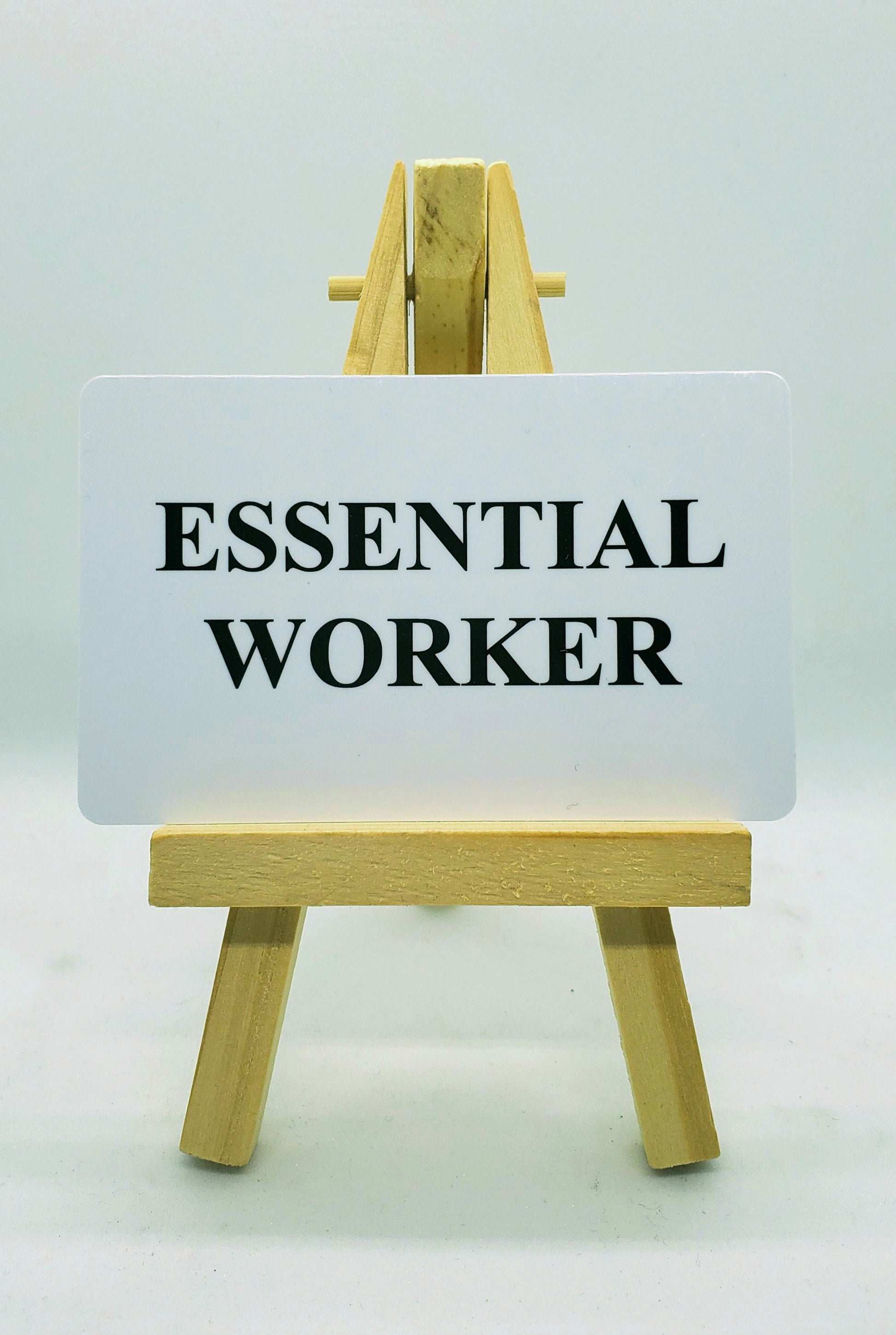 ESSENTIAL WORKER CARD 