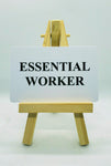 ESSENTIAL WORKER CARD 