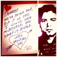 Customized Love Letter (Postcard) from "Ted Bundy" $9.99