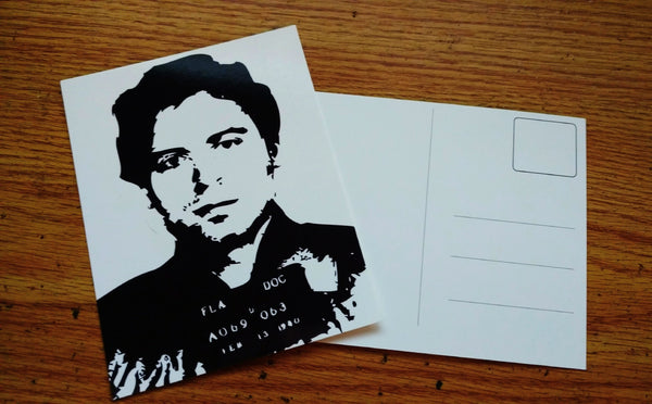 Ted Bundy Post Card $1.99 FREE SHIPPING