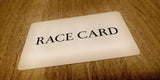 The "Race" Card  $1.99 FREE SHIPPING