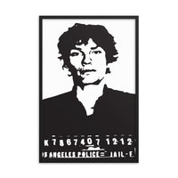 Richard Ramirez "The Nightstalker" Framed poster FREE S&H