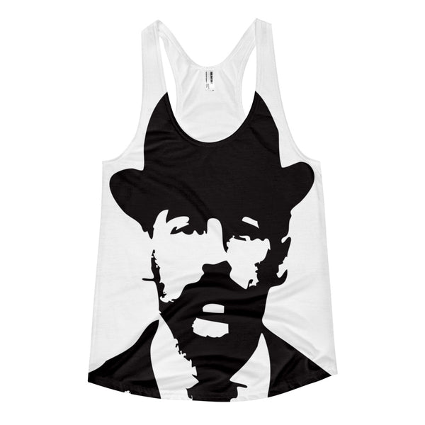 H.H. Holmes ALL-OVER print Women's racerback tank $26.99 FREE SHIPPING
