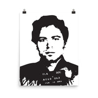 Ted Bundy Photo paper poster FREE SHIPPING