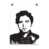 Serial Killer Ted Bundy Photo paper poster FREE SHIPPING