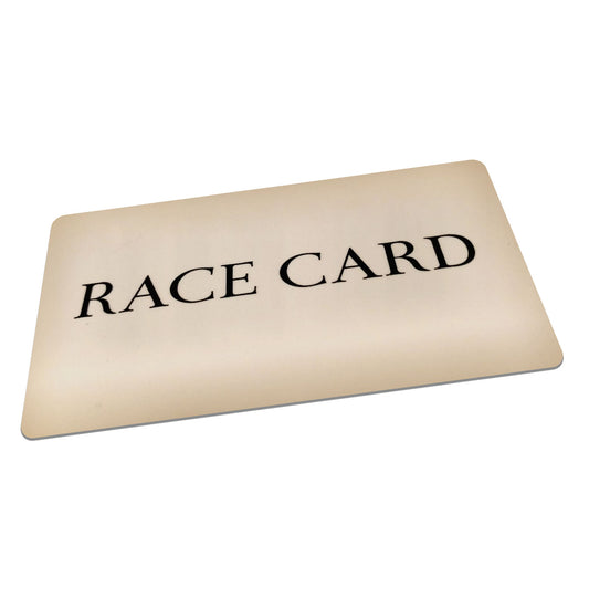 The "Race" Card  $1.99 FREE SHIPPING