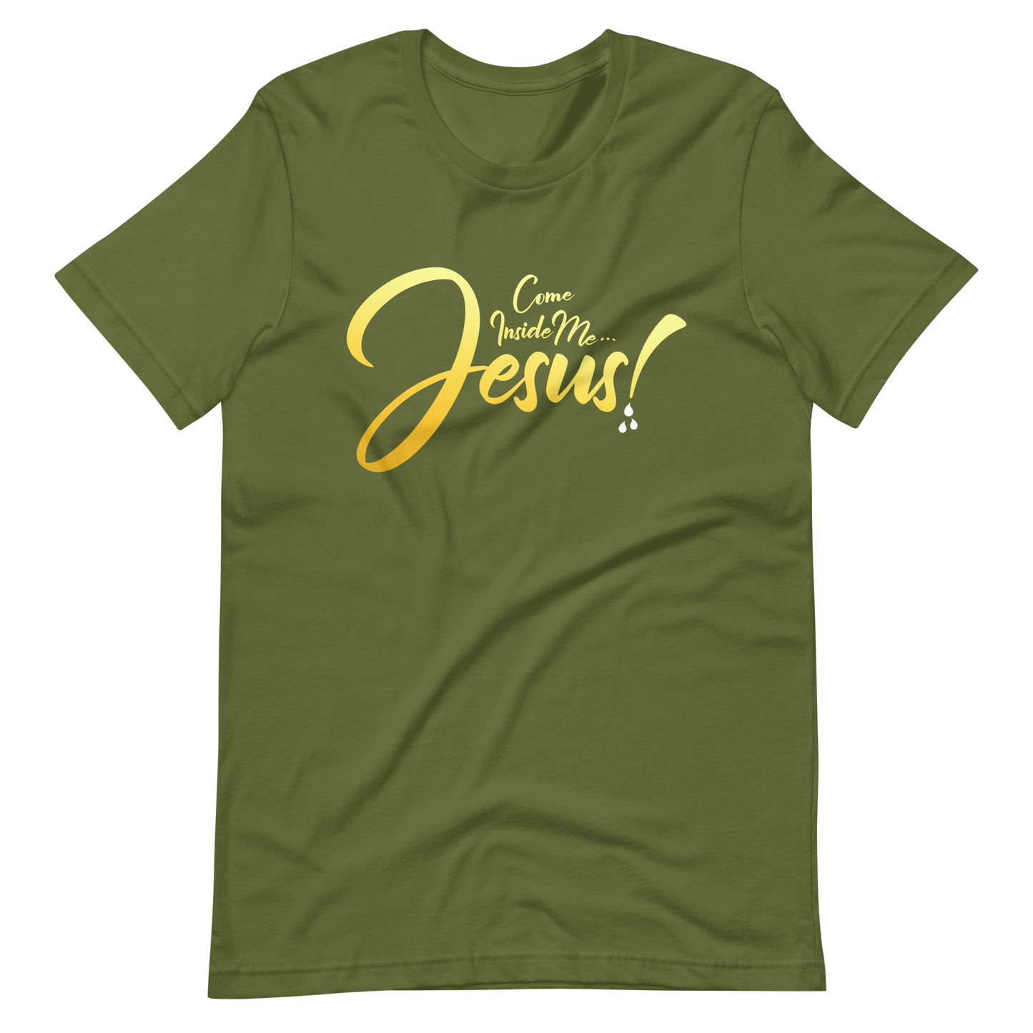 "COME INSIDE ME JESUS" Short-Sleeve Unisex T-Shirt