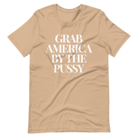 "GRAB AMERICA BY THE P****" Short-Sleeve T-Shirt